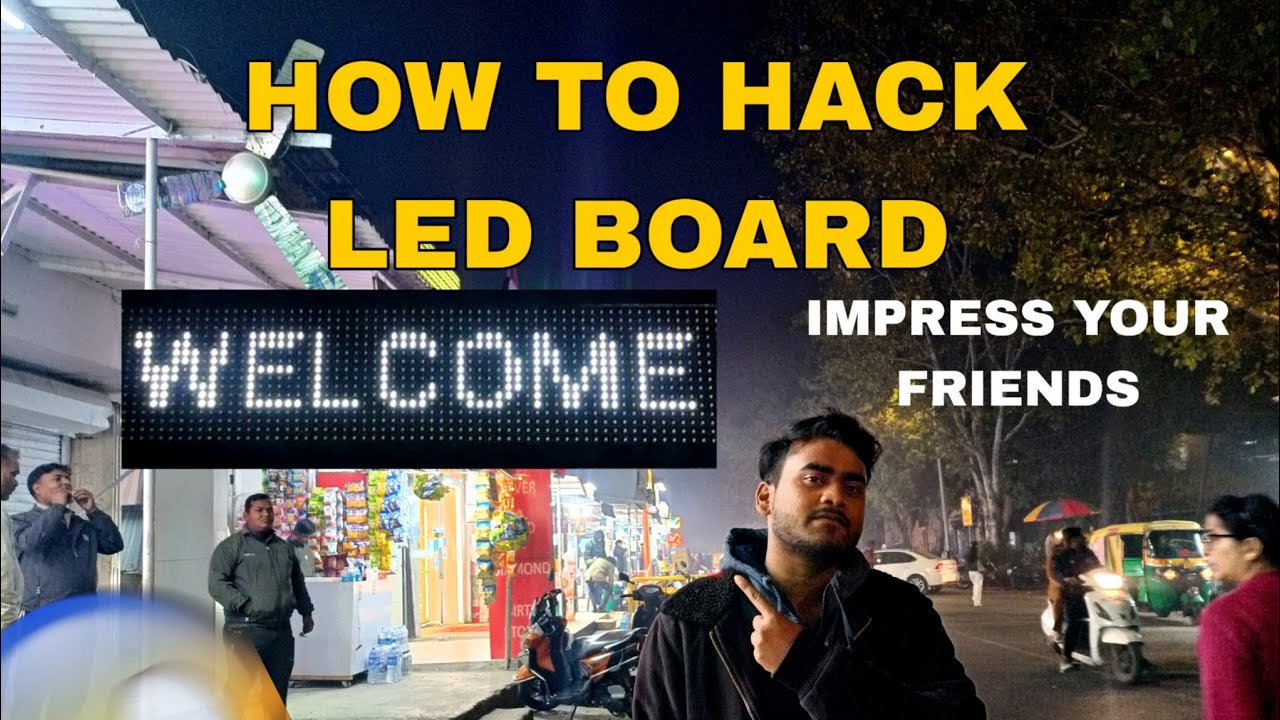 How to hack Led board |#hack #hacker - YouTube