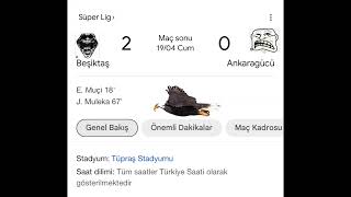 Beşiktaş-Ankaragücü Edit