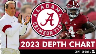 Alabama Football Depth Chart: Predictions For 2023 Season Ft. QB Battle + Bama Football Injury News
