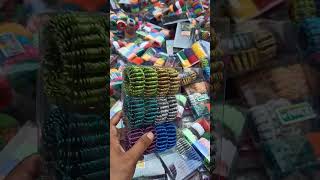 Rubber band market. #shortvideo #rubber #rubberbands #sadarbazar #sundaymarket #cheapestmarket