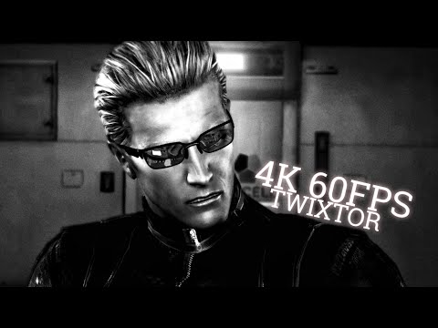 Albert Wesker Premium Twixtor Scenepack | 4K 60FPS Upscaled ✅ | Resident Evil Edit Pack