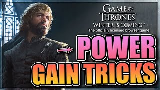 Gain Power Fast [Tips & Tricks] Game of Thrones: Winter is Coming screenshot 5