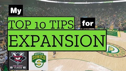 NBA 2K23 - Top 10 Expansion Team Tips in MyNBA