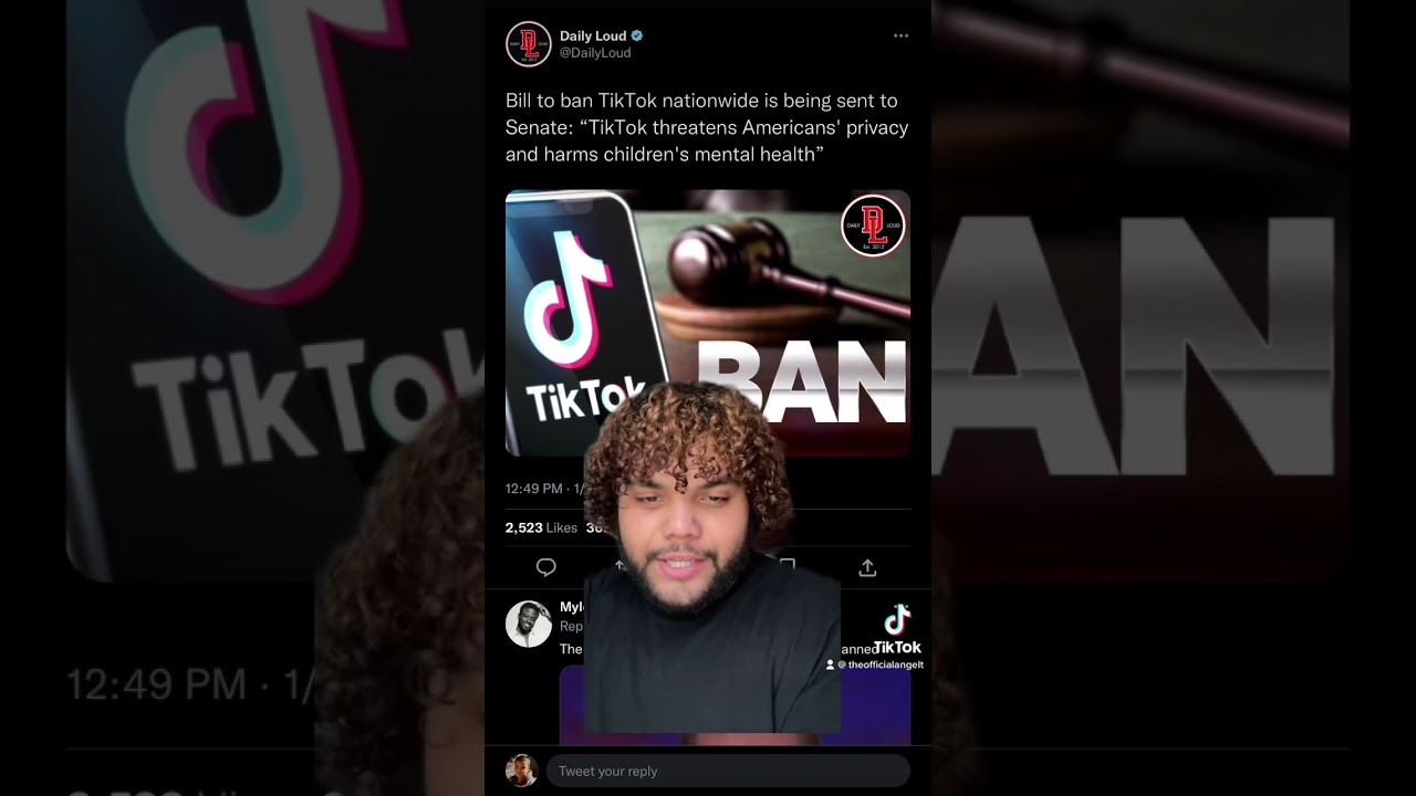 Bill To Ban Tik Tok Sent To Senate