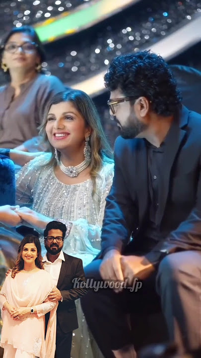 #rambha 💓#indran #cutebonding 😍#lovelycouplestatus 💞