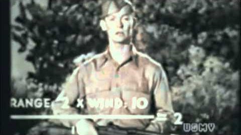 M1 Garand Rifle Marksmanship (1943) Zeroing and Using a Scorebook Part 4