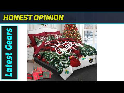 WeCozy Christmas Comforter Set: Cozy Holiday Vibes!