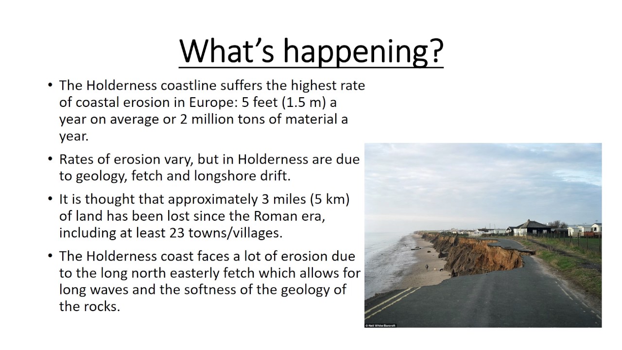 Holderness coast case study video image