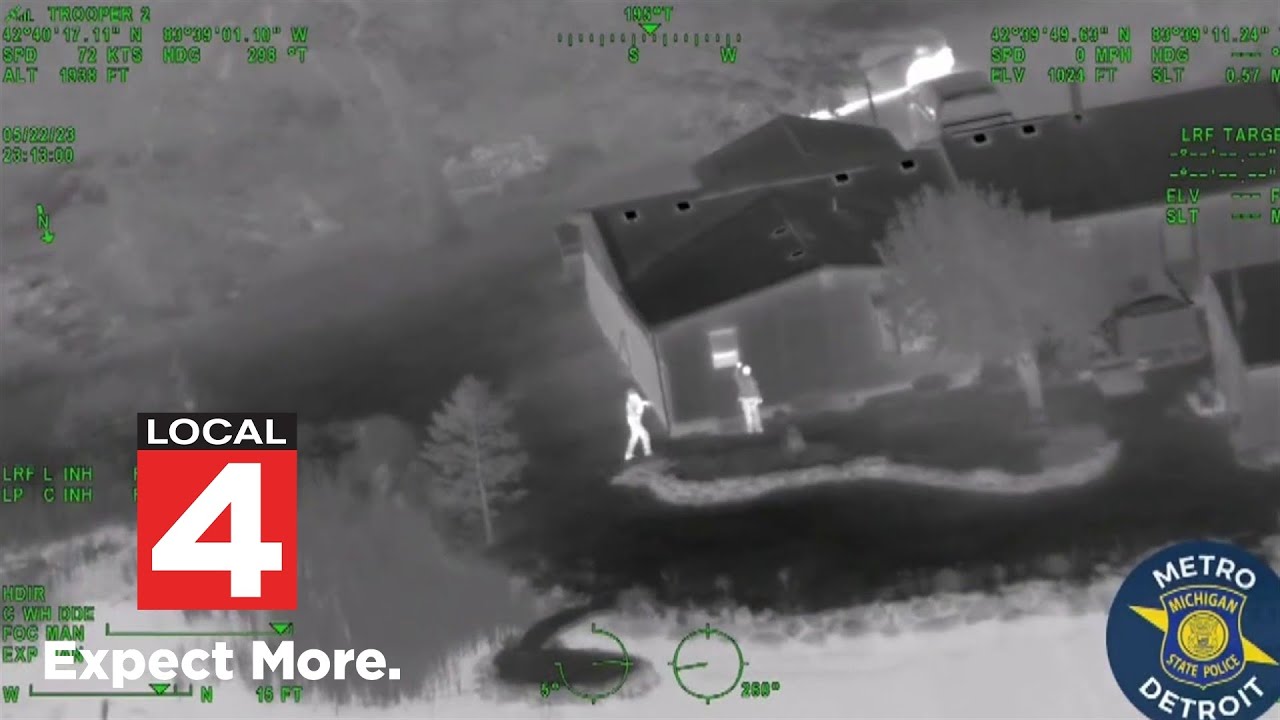 Madison Heights man charged for pointing laser beam at Michigan State ...