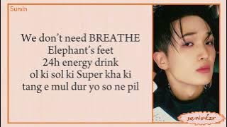 xikers (싸이커스) - BREATHE (easy lyrics)