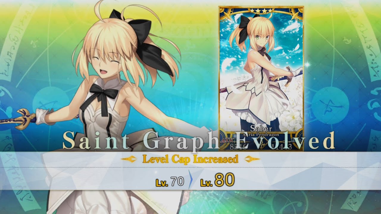 Fate/Grand Order - Altria/Artoria Pendragon (Lily) Ascension