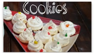 Meringue Cookies Recipe || How to make Meringue Cookies || Meringue Kisses