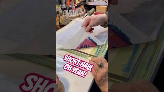 Gel Print Pull, A Short Haul! #art