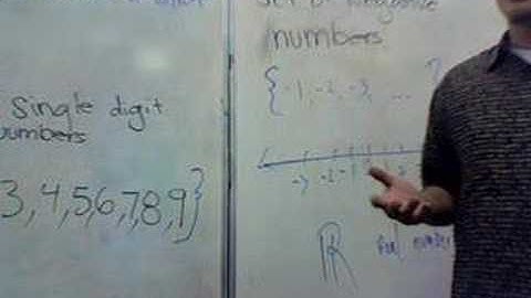 9-1 Sets, Intersections, Unions Examples