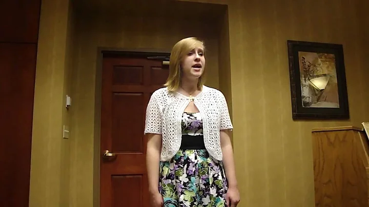 Michelle Walden State Choir Competition - First Song