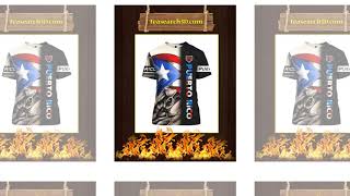 Puerto Rico Taino Team PR 3d All Over Hoodie and T shirt