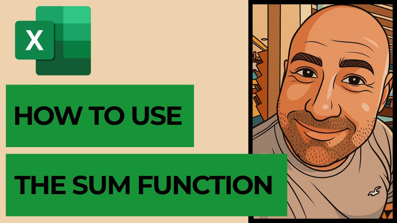 How to use the SUM formula in excel - YouTube