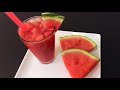 Watermelon juice  refreshing summer drink  easy  healthy recipe by rustic flavours 