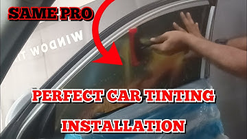 How to Fix Front Door Window Tinting Like a Pro | Step-By-Step Full Tutorial