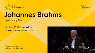 Brahms: Symphony No. 3 / Barenboim · Berliner Philharmoniker