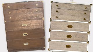 Flipping this Drexel Dresser from 1966 #diy #furnitureflip #homedecor #paintedfurniture