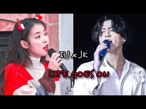 Jk And Iu Singing Life Goes On Iu Jungkook Kooku Iukooku Lifegoesoncover Bts