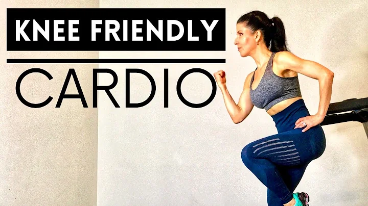 45 Min Low Impact HIIT Cardio Workout for Bad Knee...