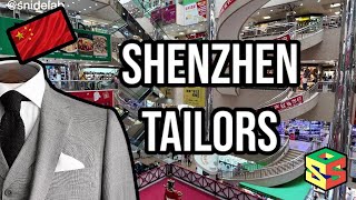 Shenzhen Luohu Commercial Plaza - they made me a 007 suit!