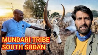 Mundari People of South Sudan Who Take Bathe In Cow Urine