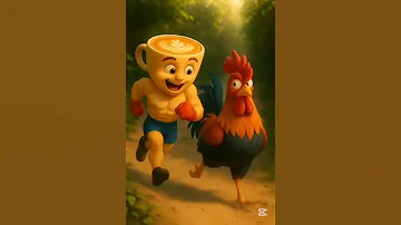 الديك الهارب Cappuccino Champ Vs Giant Chicken بلارينا كابتشينو Shorts Fyp Foryou 
