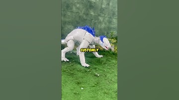 My CUSTOM SHIMO Figure! ❄️ #godzillaxkongthenewempire #playmatestoys #monsterverse #shimo #godzilla