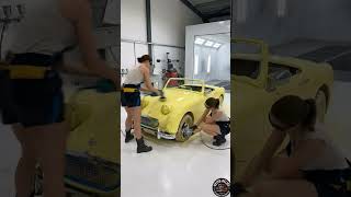 Sunny Yellow Austin-Healey Sprite Restoration