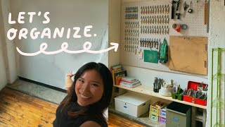 Organize ALL My Art Supplies with Me ✨Decluttering