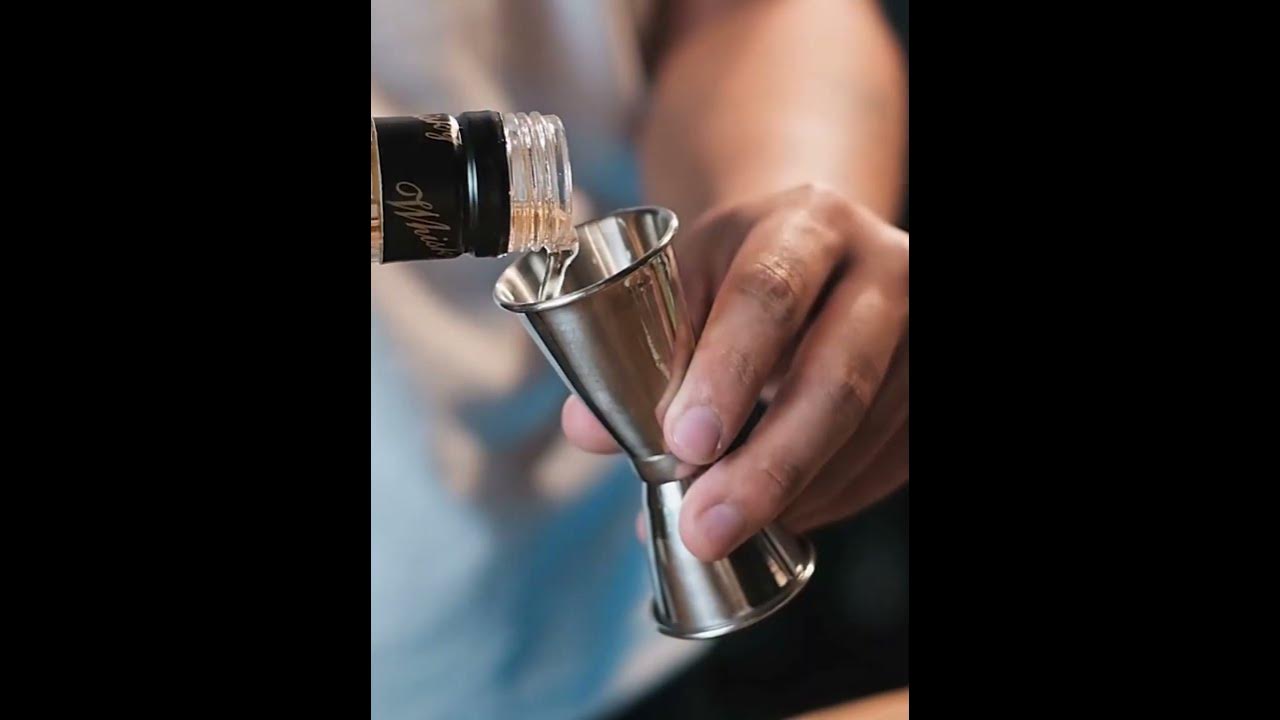 Jigger Bar Tools How to Use a Jigger Beginner Bartender Guide YouTube