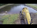 Plugging A Leaking Pond Overflow And Installing A New one