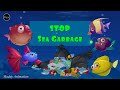 Stop sea garbage  water pollution  motivational short animated story  maddy animation