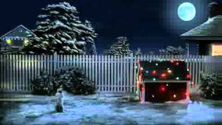Le chien qui attend le Père Noël