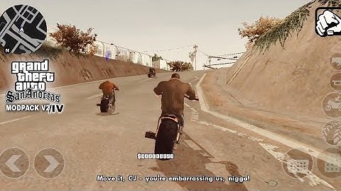 GTA IV/4 MODPACK V2/ 1st Mission Gameplay▶️GTA SA ANDROID ▶️2022