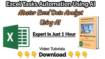 "Excel Tasks Automation Using AI: Unlock Time-Saving Secrets | Step-by-Step Tutorial"