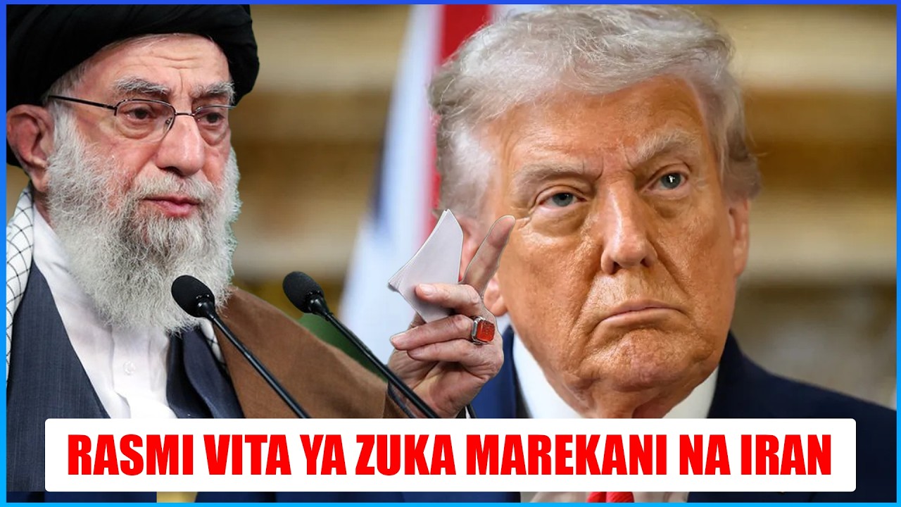 TRUMP BALAA KUBWA ATANGAZA KUIVAA IRAN 