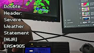 #PAH DOUBLE HEADER Tornado Warning, SWS, Severe T-Storm Warning (NWR/ WBKR) EAS's#904-907