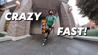 Fast City Flow!  Inline Skating City Flow Skate