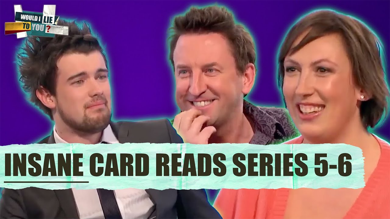 Most HILARIOUS Series 5-6 Card Reads 🤣 | Would I Lie To You?