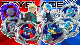 All Dran Beys Vs All Drakedragoon Beys Jaxon Vs Khrome Beyblade X
