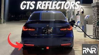 BMW F30 Gets GTS Led Reflectors + F1 Led Diffuser!