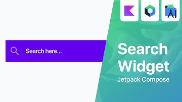 Search Widget/App Bar with Jetpack Compose