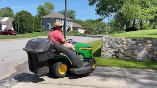 Papa's Turf Tornado: A Lawn Care Saga with the John Deere X320  SD 480p