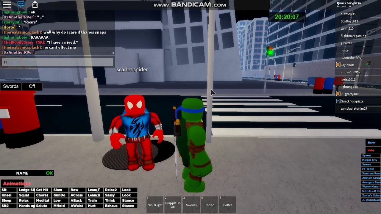 Tmnt Roleplay In Roblox Superhero Mashup Youtube - superpower mashup rp roblox