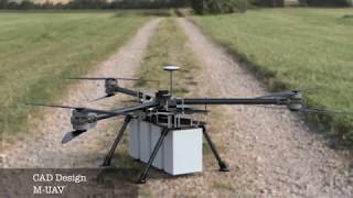 Morphing UAV (M-UAV) For Multiple Payload Delivery System