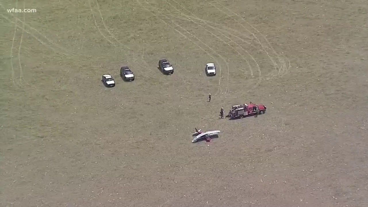 One dead in plane crash in Wise County - YouTube